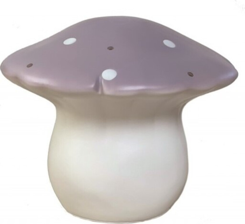 Svamp barnelampe, lys lilla, Ø26x20 cm