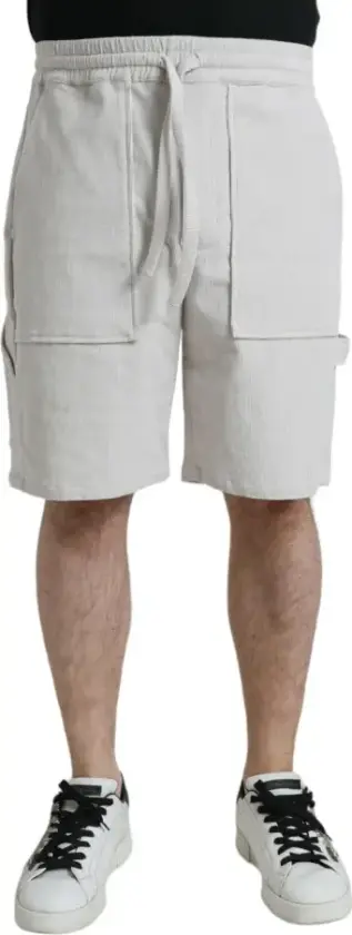 Herre, Shorts, Beige, M