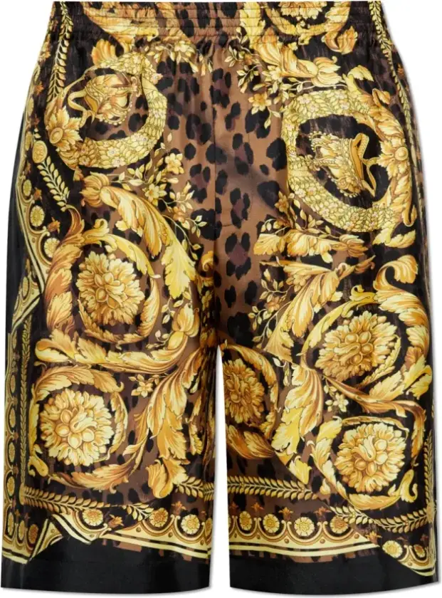 Herre, Shorts, Gul, M