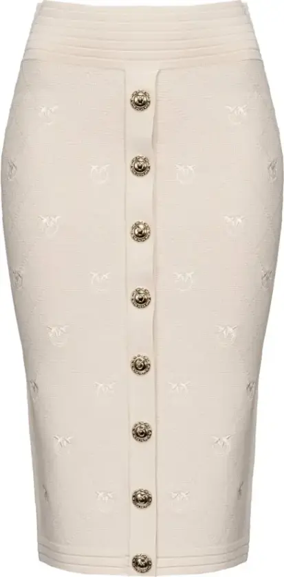 Pinko, Dame, Skjørt, Beige, S