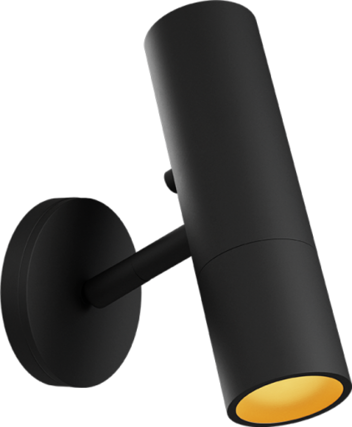 Expo vegglampe, svart