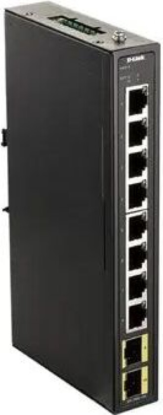 D-link Dis-100g-10s 8-port Industrial Switch