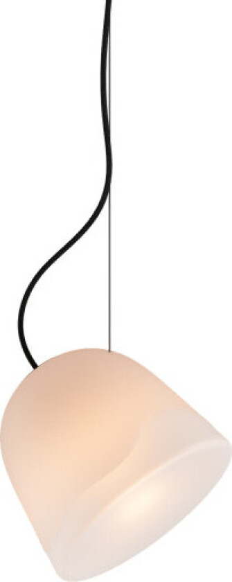 Bright Breeze pendellampe, svart ledning