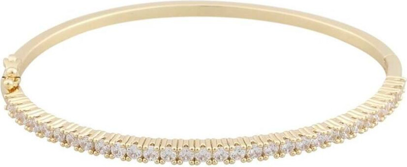 Snö Of Sweden Essence Oval Bracelet Gold/Clear 60mm