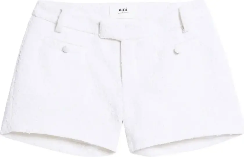 Dame, Shorts, Hvit, 2XS
