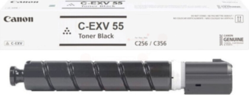 Toner Svart C-exv55bk 23k - Ir C256i/c356p/c356i