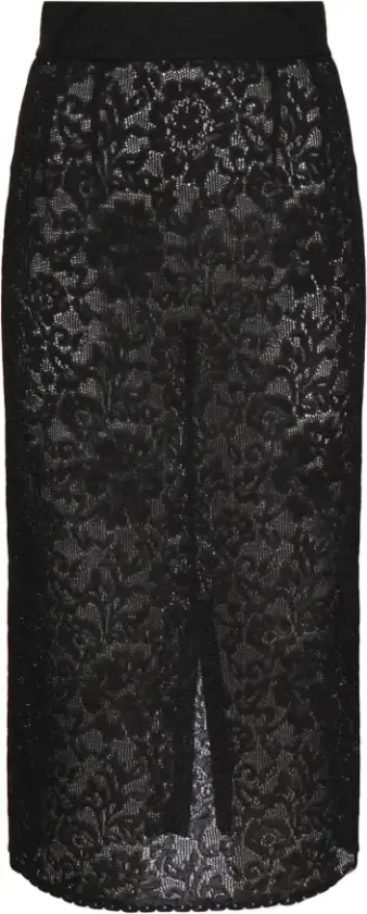 Dame, Skjørt, Svart, M