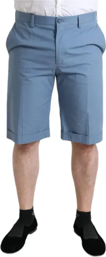 Herre, Shorts, Blå, 2XL