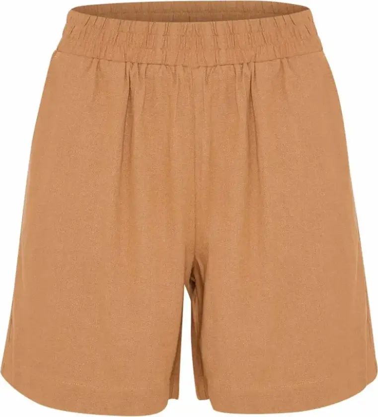 Dame, Shorts, Brun, M