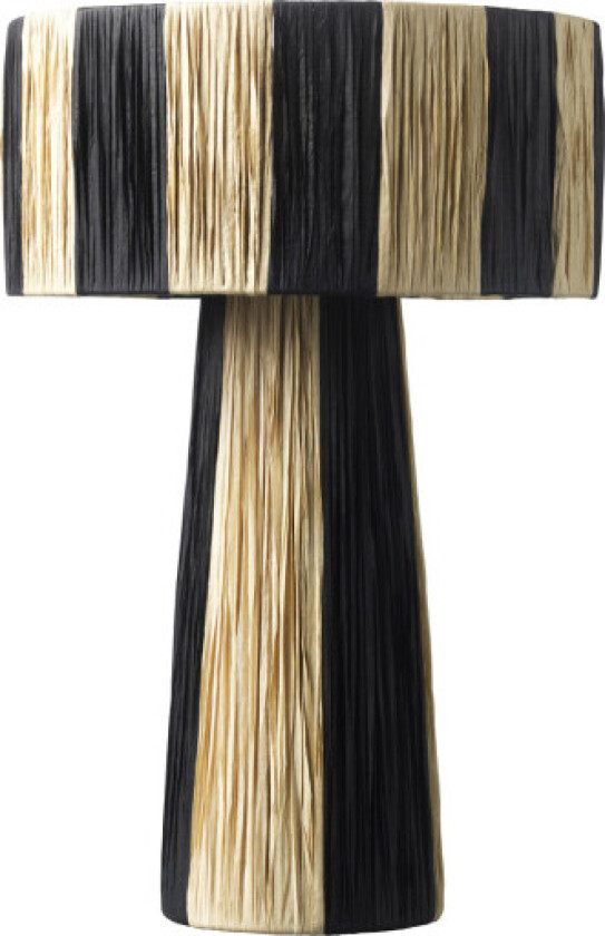 Mushroom bordlampe, svart