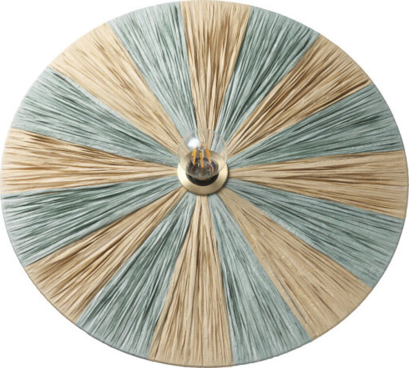 Dott Stripes vegglampe, blå