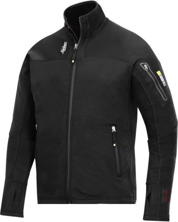 Bilde av 9438 Jakke svart, microfleece Svart