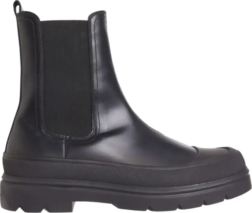 Herre, Sko, Svart, 43 EU