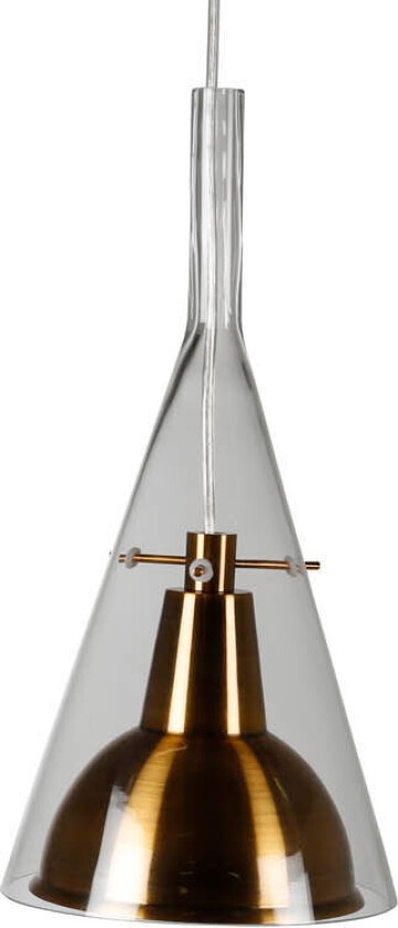 Sirius belysning pendel Ø25cm aluminum, glass messing.