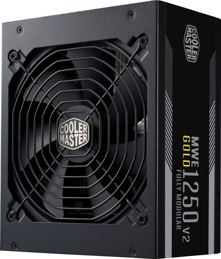 Bilde av Cooler Master MWE Gold V2 ATX 3.1 1250W strømforsyningsenhet (sort)