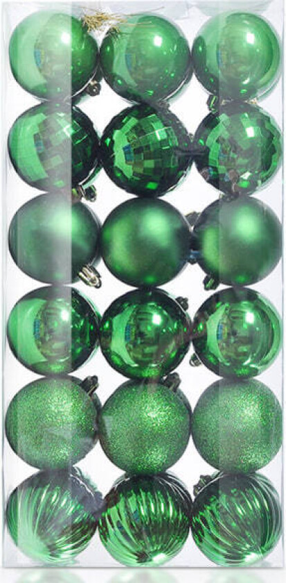 Julepynt til juletreet, julekulepynt