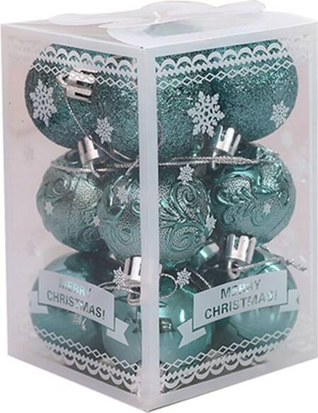 Julekulepynt - Dekorative Julekuler