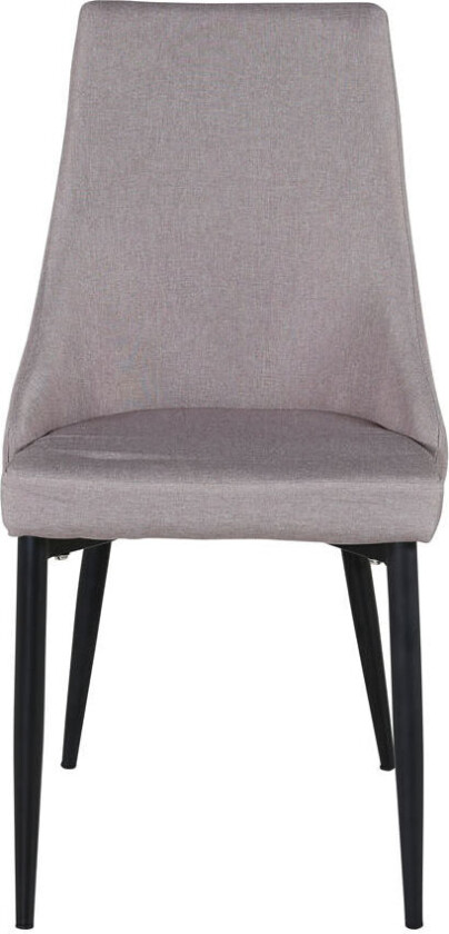 Bilde av Leone2.0 spisestuestoler grå, svart.