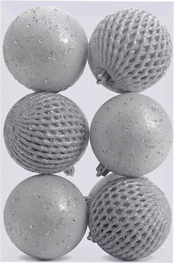 3,15\" Julekuler Ornamenter 12 stk Glitter Sekvens Skumkule"