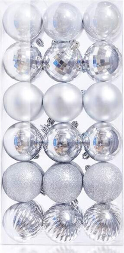 Julepynt til juletreet, julekulepynt