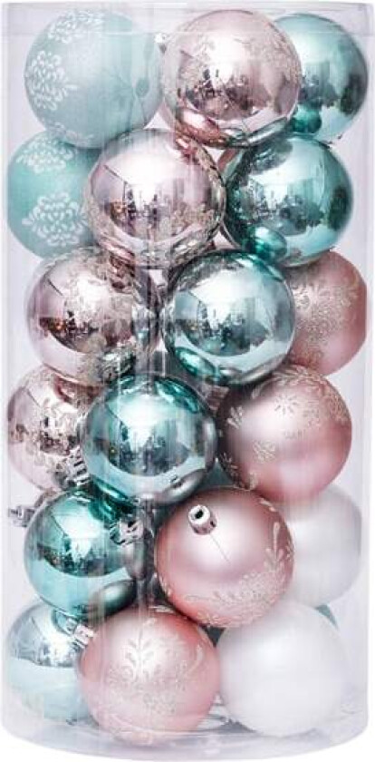 30 stk Julekuler Ornamenter, 60mm/2.36\" Delikat Maling &"