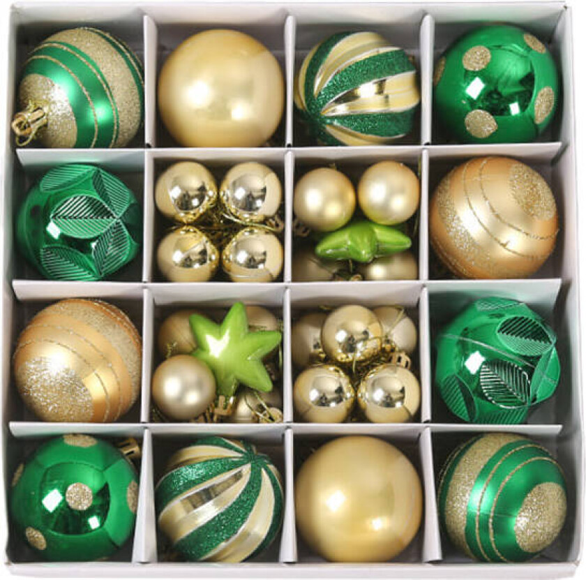 Julekuler Ornamenter til Juletreet, Juletre