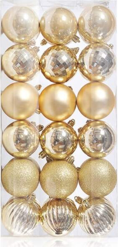 Julepynt til juletreet, julekulepynt