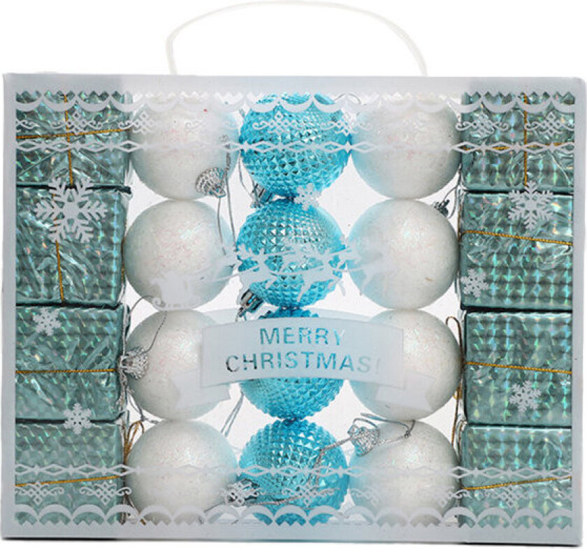 Julekuler Ornamenter Dekorative Hengende Julepynt