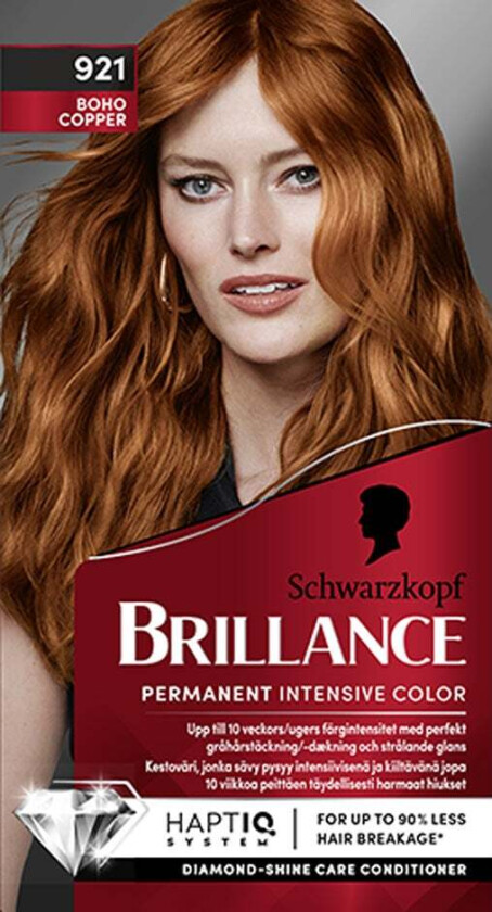 Brillance Hair Color 921 Boho Copper