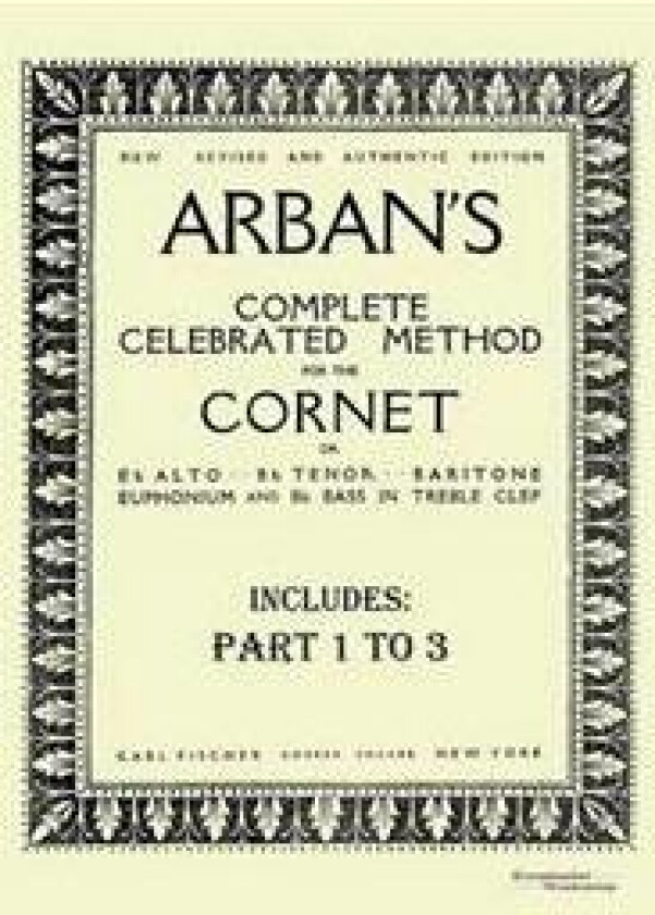 Arban´s complete celebrated method for the cornet