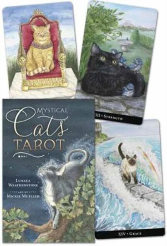 Mystical Cats Tarot av Lunaea Weatherstone, Mickie Mueller