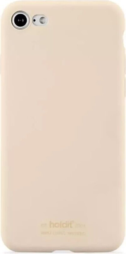 Holdit iPhone SE (2022 / 2020) / 8 / 7 Soft Touch Silikon Deksel - Sienna Beige