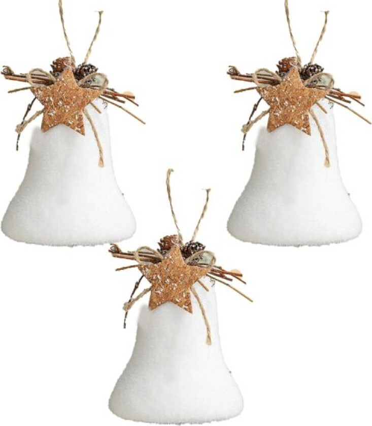 Julekuledekorasjon, Juletrepynt, Hvit Snø