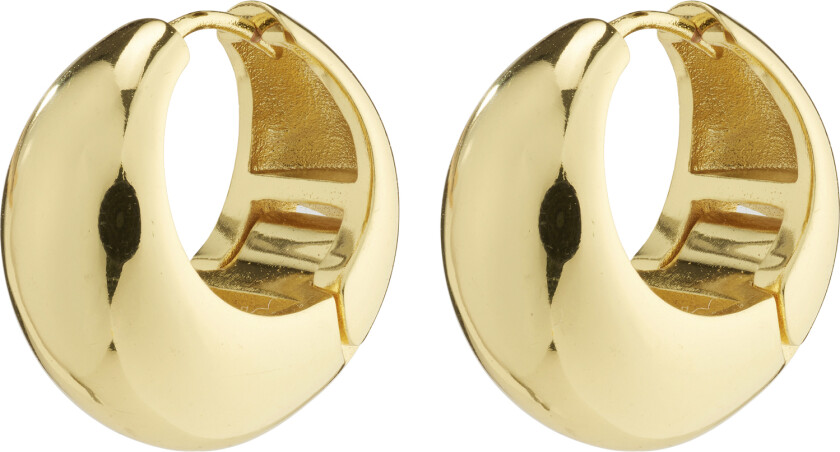 Ioanna Recycled Chunky Hoops Goldplated - Kreoler