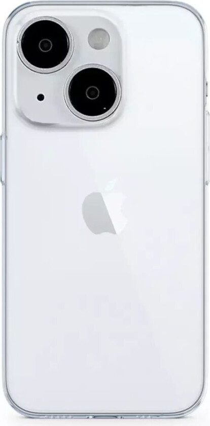 iPhone 14 Plast Skin Deksel - Gjennomsiktig