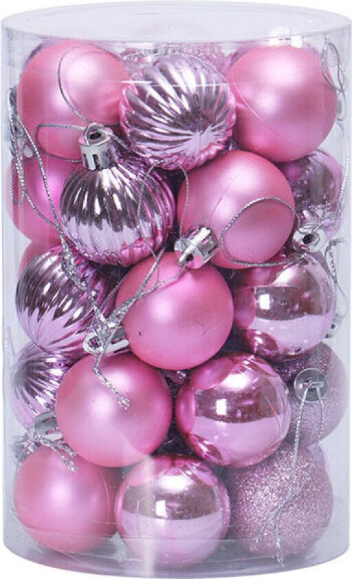 34 stk Julekuler Ornamenter Julekule Sett 4cm/1.57in