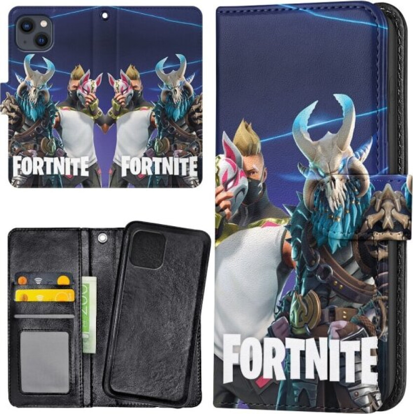 iPhone 15 - Lommebok Deksel Fortnite