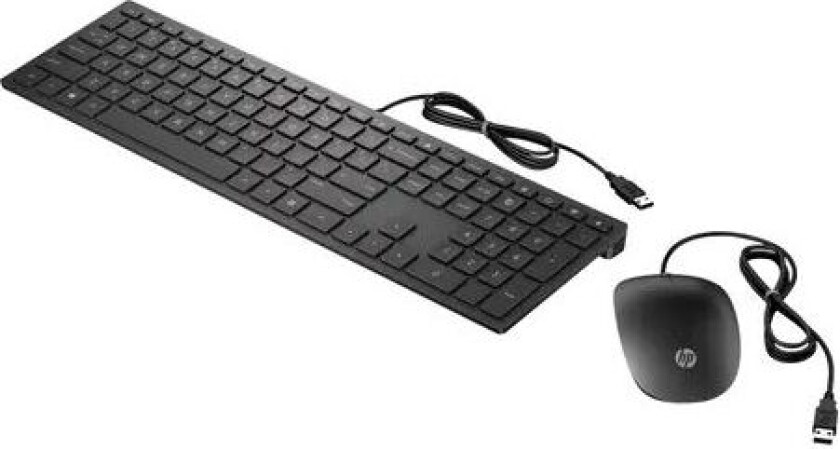 Hp Pavilion 400 Nordisk Tastatur- Og Mussett