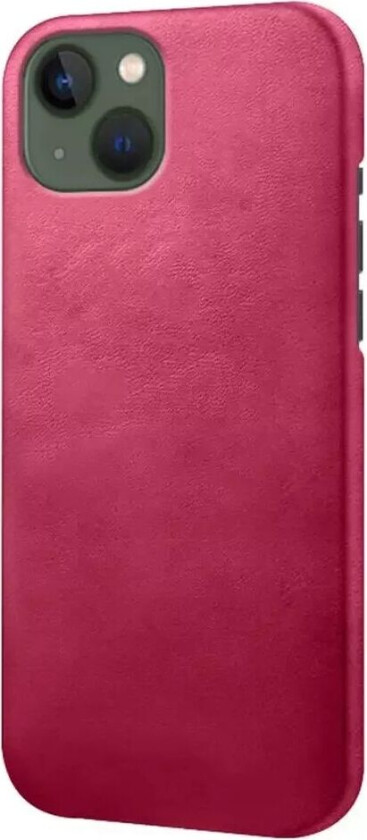 iPhone 14 Plus Kunstskinn Bak Deksel - Rosa