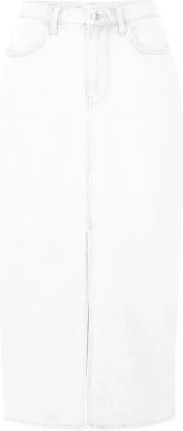 Rich & Royal, Dame, Skjørt, Hvit, W27