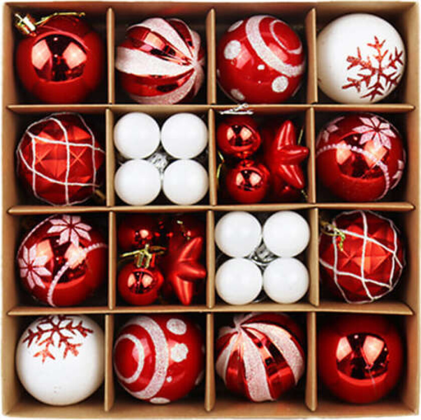 Julekuler Ornamenter til Juletreet, Juletre