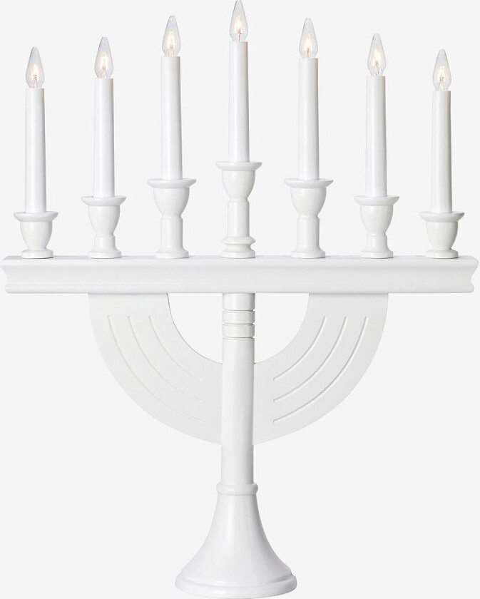 Lysestake Torpa 7L, Hvit