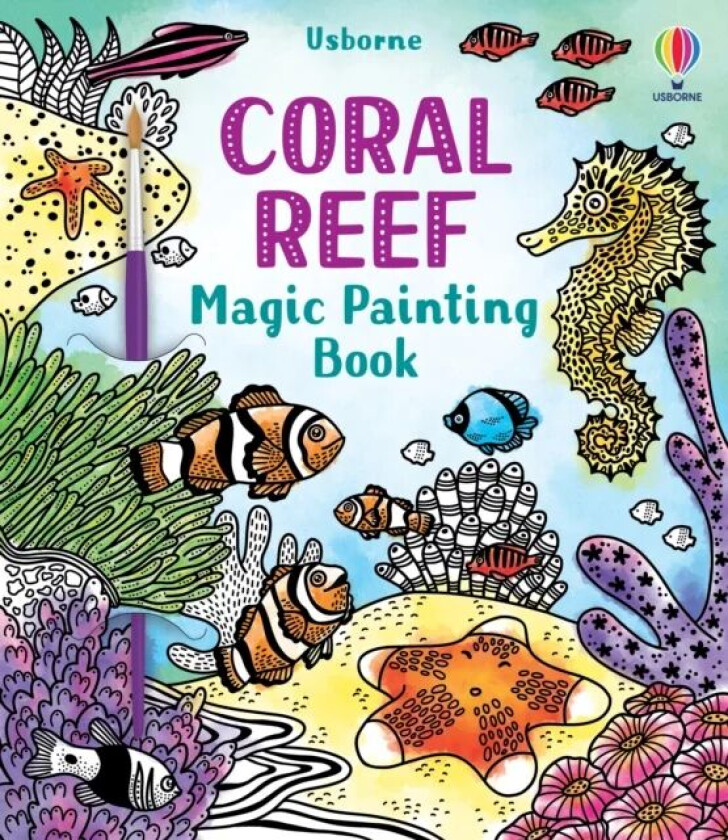 Coral Reef Magic Painting Book av Abigail Wheatley
