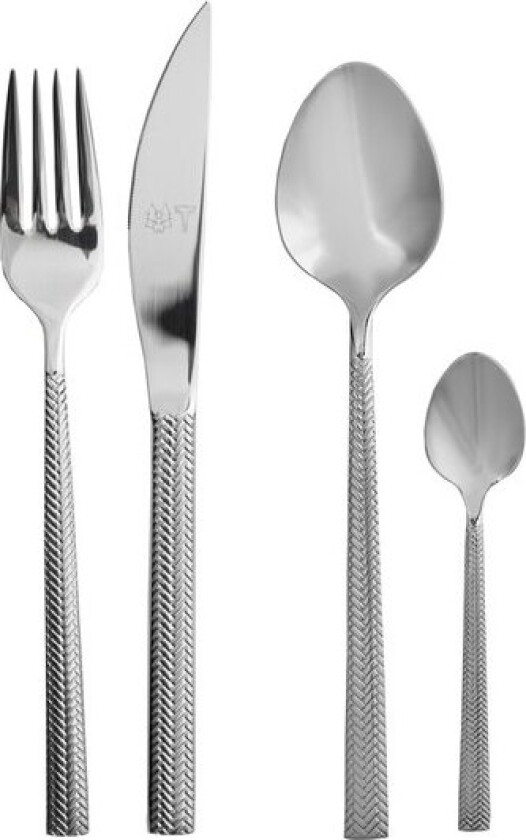 Glöd bestikksett 16 deler sølv