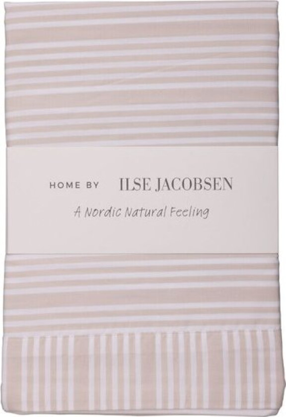 Bedding Collection putetrekk 60x63 cm 2 stk sand beige stripes