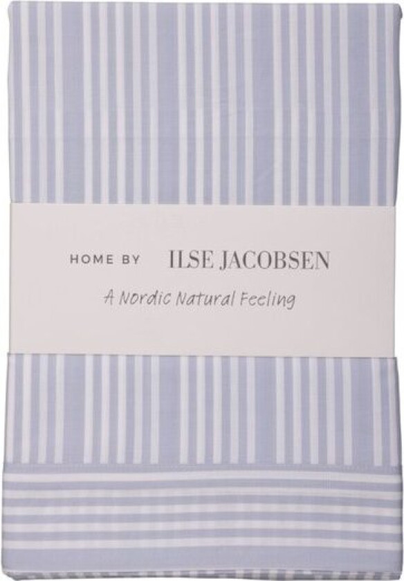 Bedding Collection putetrekk 60x63 cm 2 stk powder blue stripes