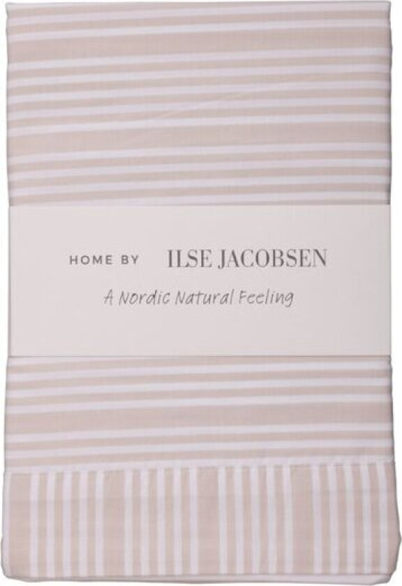 Bedding Collection putetrekk 50x70 cm 2 stk sand stripes