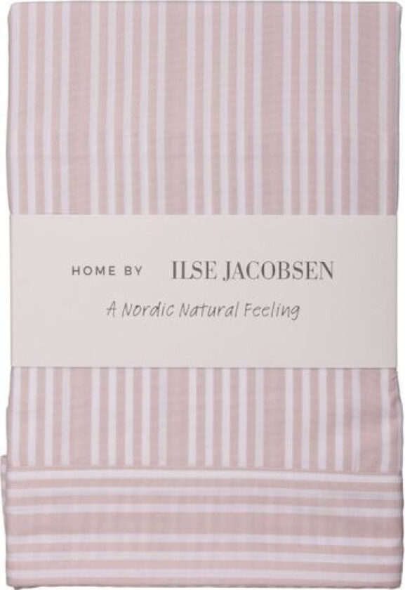 Bedding Collection putetrekk 50x70 cm 2 stk powder rose stripes