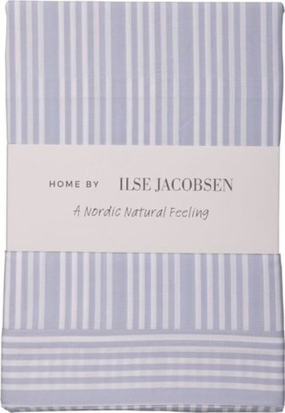 Bedding Collection putetrekk 50x60 cm 2 stk powder blue stripes