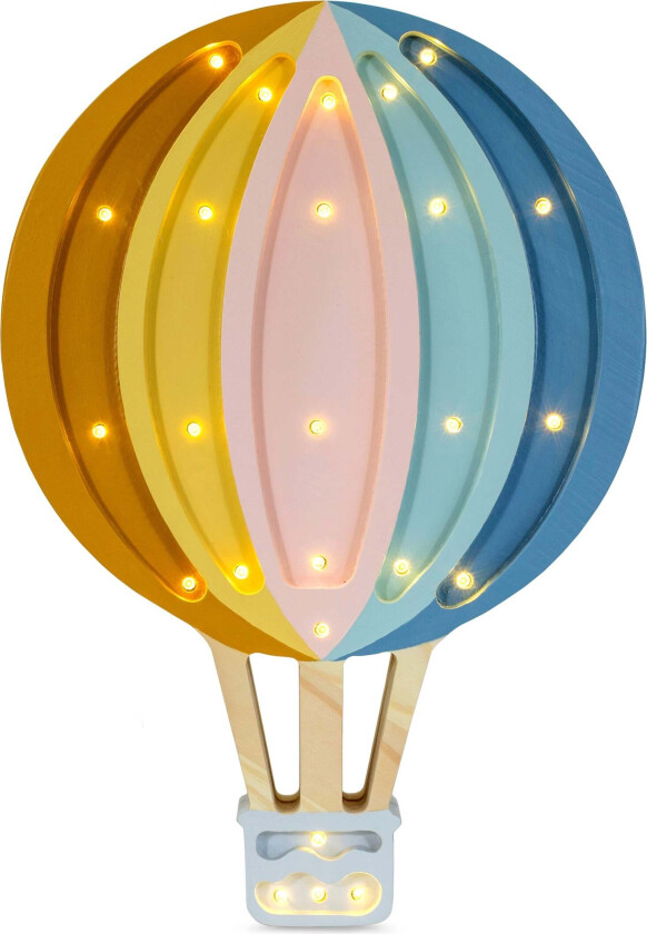 Lampe Ballong, Retro Rainbow - Nattlamper - Tre